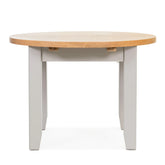 Gloucester 1.1M Round Extending Dining Table with 4 Chairs - Pendle Village Furniture